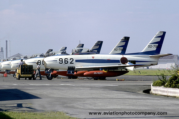JASDF Blue Impulse North American F-86F 02-7962 (1975)