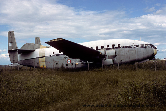 French Air Force Breguet Br.765 Deux Ponts Sahara 501 at Evereux (1978)