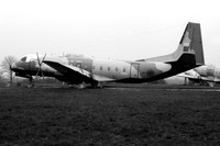 RAF Avro Andover C.1 XS608 stored at RAF Kemble