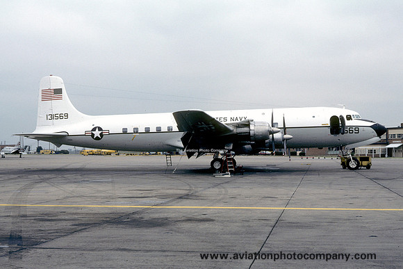 US Navy Douglas C-118B 131569 (1981)