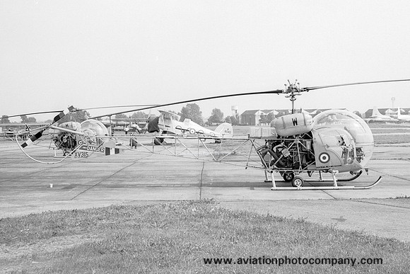RAF CFS Westland Sioux AH.1 XV315/W (1968)