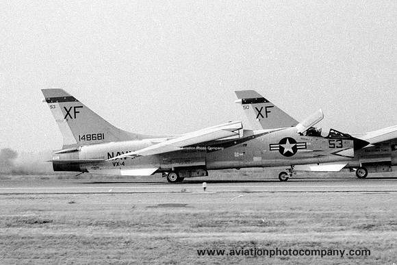 US Navy VX-4 Chance F-8D Crusader 148681/XF-53