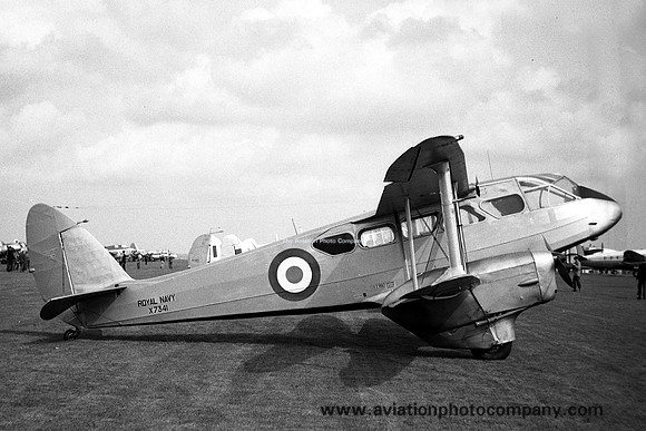 Royal Navy De Havilland Dominie X7341 (1956)