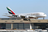 Emirates Airbus A380-842 A6-EVS at London Heathrow (2022)
