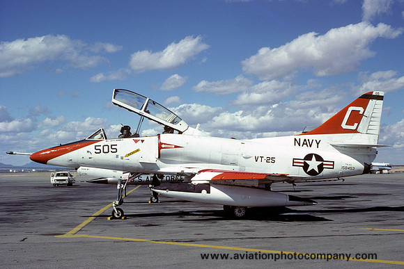 US Navy VT-25 Douglas TA-4J 158453/C505 (1981)