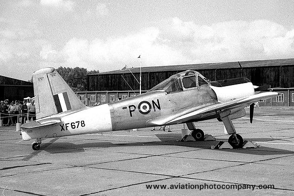RAF CFS Percival Provost T.1 XF678 at RAF Tangmere (1959)