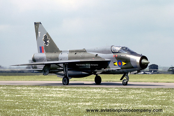 RAF 11 Squadron English Electric Lightning T.5 XS452/T (1978)