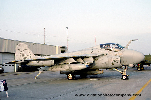US Navy VA-75 Grumman A-6E Intruder 162199/AC-524 (1992)