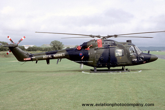 Royal Marines 3 CBAS Westland Lynx AH.1 ZD282/24A (1985)