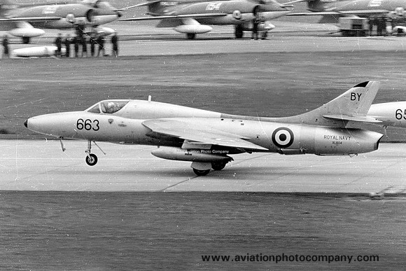 Royal Navy 759 Squadron Hawker Hunter T.8 XL604/BY663