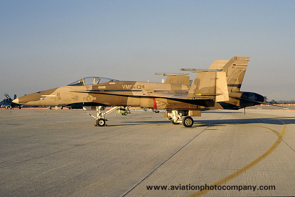 US Marines VMFA-134 McDonnell Douglas F/A-18A Hornet 162463/MF-11 (2000)