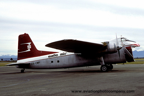 Safe Air Bristol 170 ZK-CWF (1980)