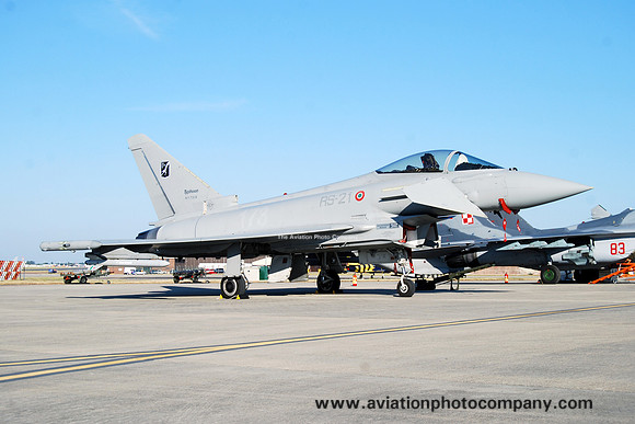 Italian Air Force RSV Eurofighter EF-2000 MM7306/RS-21 at RIAT Fairford (2013)