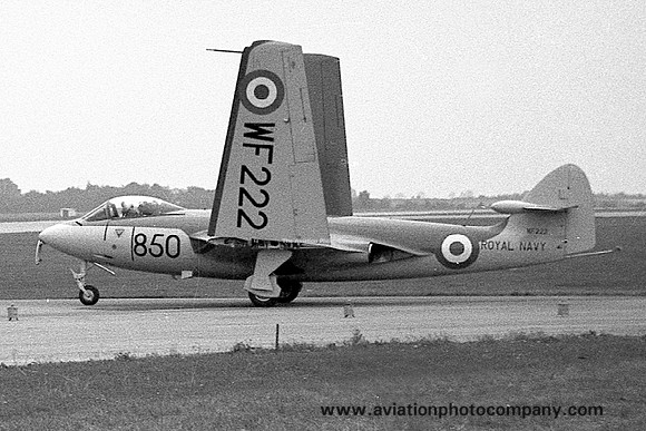Royal Navy Southern Air Division Hawker Sea Hawk F.1 WF222/850 (1956)