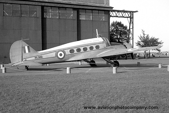 RAF Waddington Station Flight Avro Anson C.19 VL306 (1961)