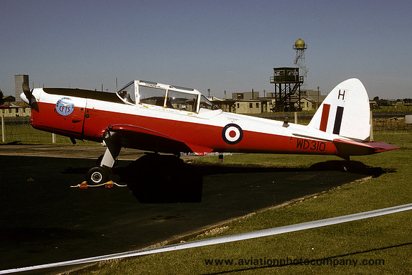 RAF EFTS DHC-1 Chipmunk T.10 WD310/H (1988)