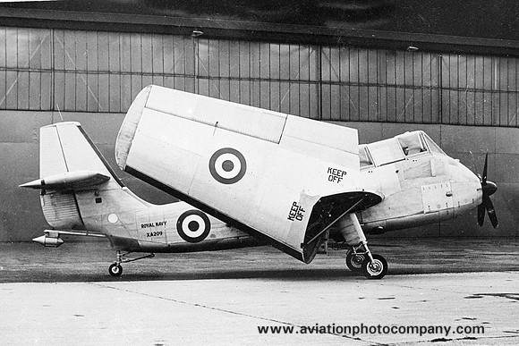 Royal Navy Short Seamew AS.1 XA209