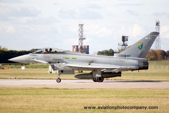 RAF 3 Squadron BAE Typhoon FGR.4 ZJ920/QO-A at RAF Coningsby (2011)