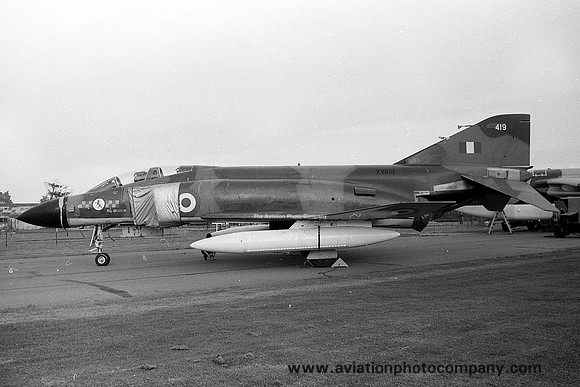 RAF 54 Squadron McDonnell F-4M Phantom FGR.2 XV419 (1970)