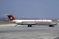 Balair/CICR Douglas DC-9-33 HB-IDN at Malta Luqa IAP