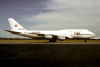 Japan Airlines (leased from Qantas) Boeing 747-338 VH-EBX (1993)