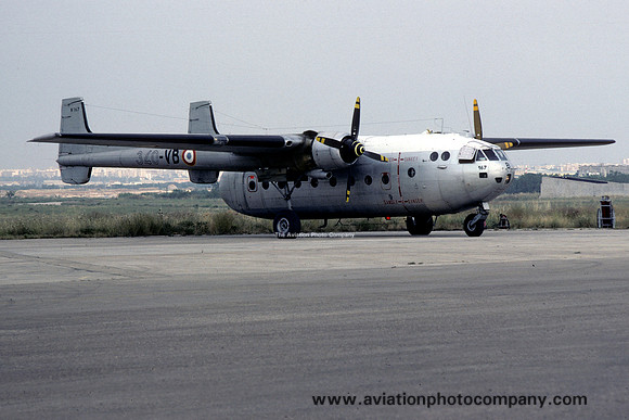 French Air Force CIET340 Nord Noratlas 167/340-VB (1978)