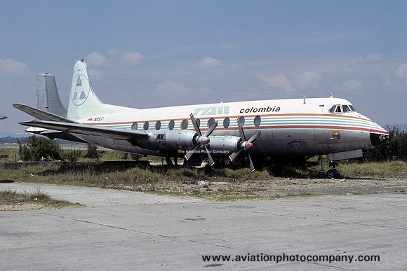 TAO Colombia Vickers Viscount 745 HK-1057 (1979)
