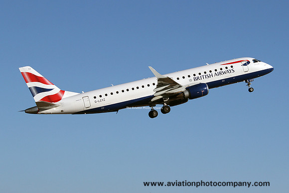 British Airways Cityflyer Embraer ERJ-190 G-LCYZ (2024)