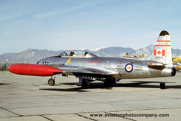 Canadian AF Cold Lake Lockheed T-33AN 133377 (1984)