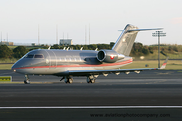 Danish Air Force Canadair CL-604 C-172 at Lajes (2024)