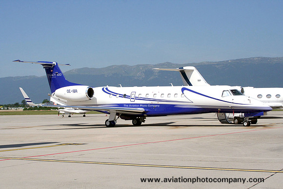Global Jet Austria GMBH Embraer ERJ-135BJ Legacy 600 OE-IBR at Geneva (2008)