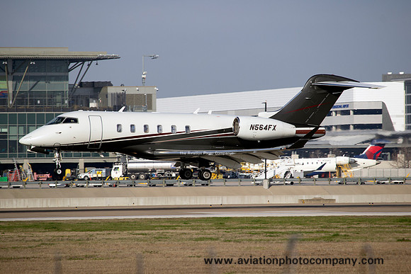 Flexjet Bombardier Challenger 350 N564FX at Austin (2024)