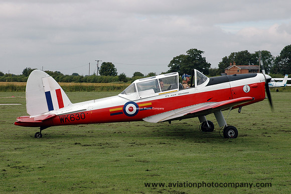 DHC-1 Chipmunk G-BXDG/WK630 at Fenland (2021)