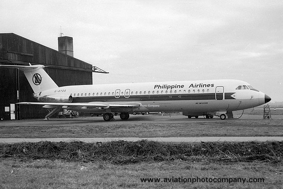 Philippine Airlines BAC-111 G-AYOS (1971)