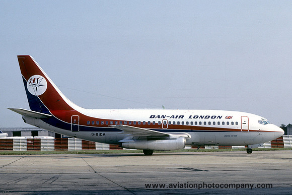 Dan Air Boeing 737-200 G-BICV (1982)