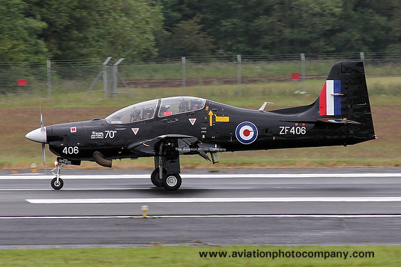 RAF Short Tucano T.1 ZF406 at Prestwick (2011)