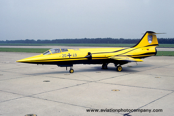 German Air Force LVR1 Lockheed F-104G Starfighter 20+49 (1987)