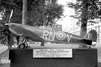 RAF Supermarine Spitfire I K9942 at the Battle of Britain Exhibition (1959)
