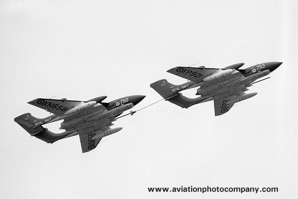 Royal Navy 890 Squadron De Havilland Sea Vixen FAW.2s XN658 and XP921 (1968)