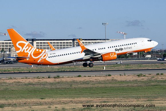 SkyUp Airlines Europe Boeing 737-8K 9H-SAS (2024)