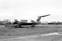 RAF Handley Page Victor K.1A XH647 at the Catterick Fire School (1976)