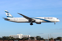 El Al Boeing 787-9 4X-EDA at Miami (2023)