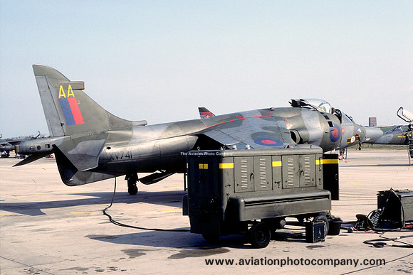RAF 3 Squadron Hawker Siddeley Harrier GR.3 XV741/AA (1984)