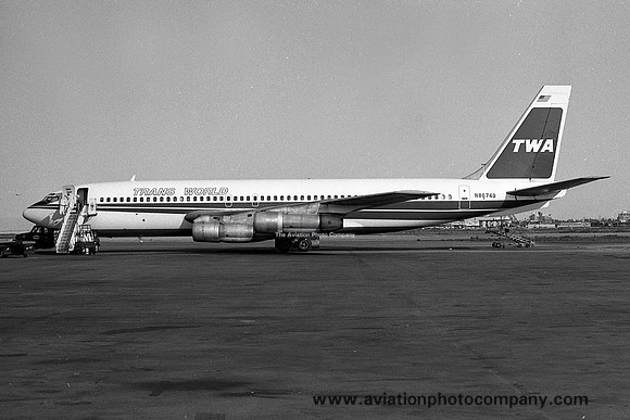 TWA Boeing 707-100B N86740 (1974)