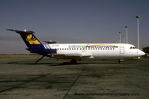 Sabena Nationwide BAC-111 ZS-OAF (1998)