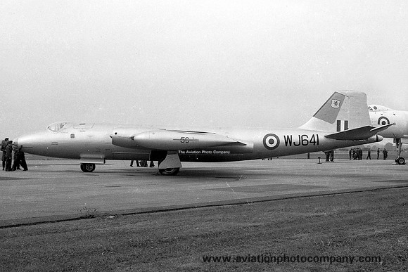 RAF 50 Squadron English Electric Canberra B.2 WJ641 (1958)