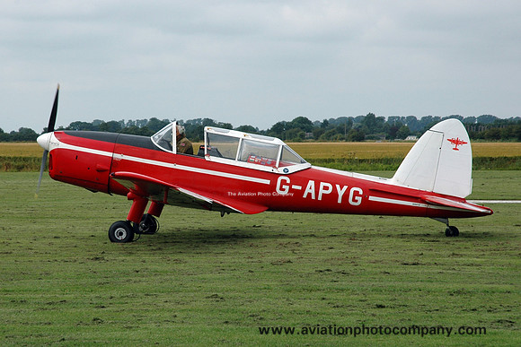 DHC-1 Chipmunk G-APYG at Fenland (2021)