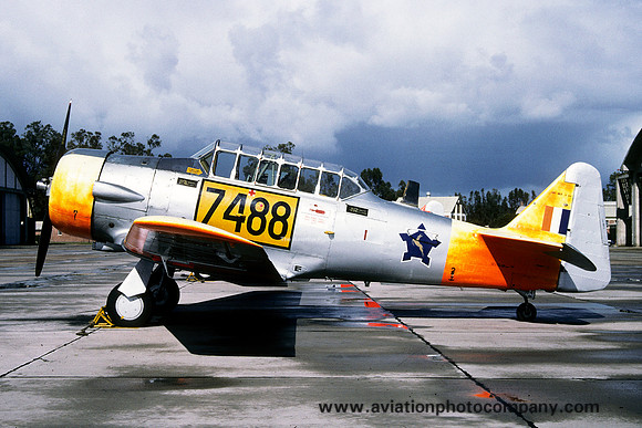 South African Air Force CFS North American AT-6D Harvard IIB 7488 (1995)