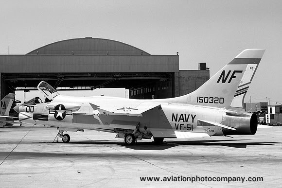 US Navy VF-51 Chance F-8E Crusader 150320/NF-00