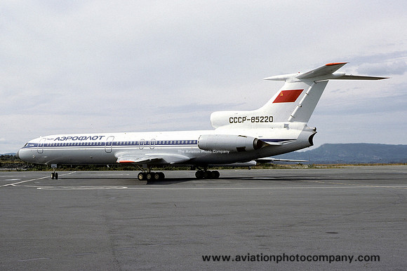 Aeroflot Tupolev Tu-154 CCCP-85220